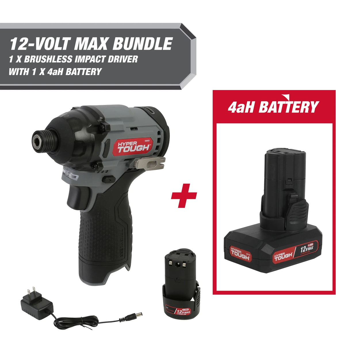 12-Volt Cordless Brushless Impact Driver Q8230