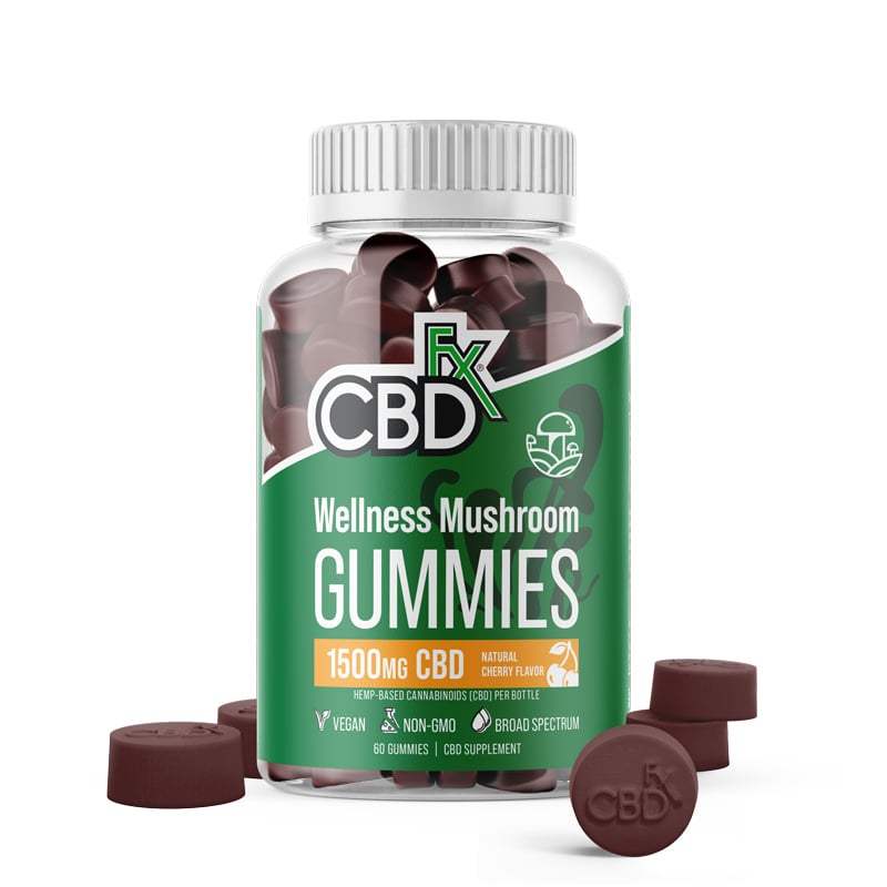 1500mg CBD Gummies With Mushrooms U648258
