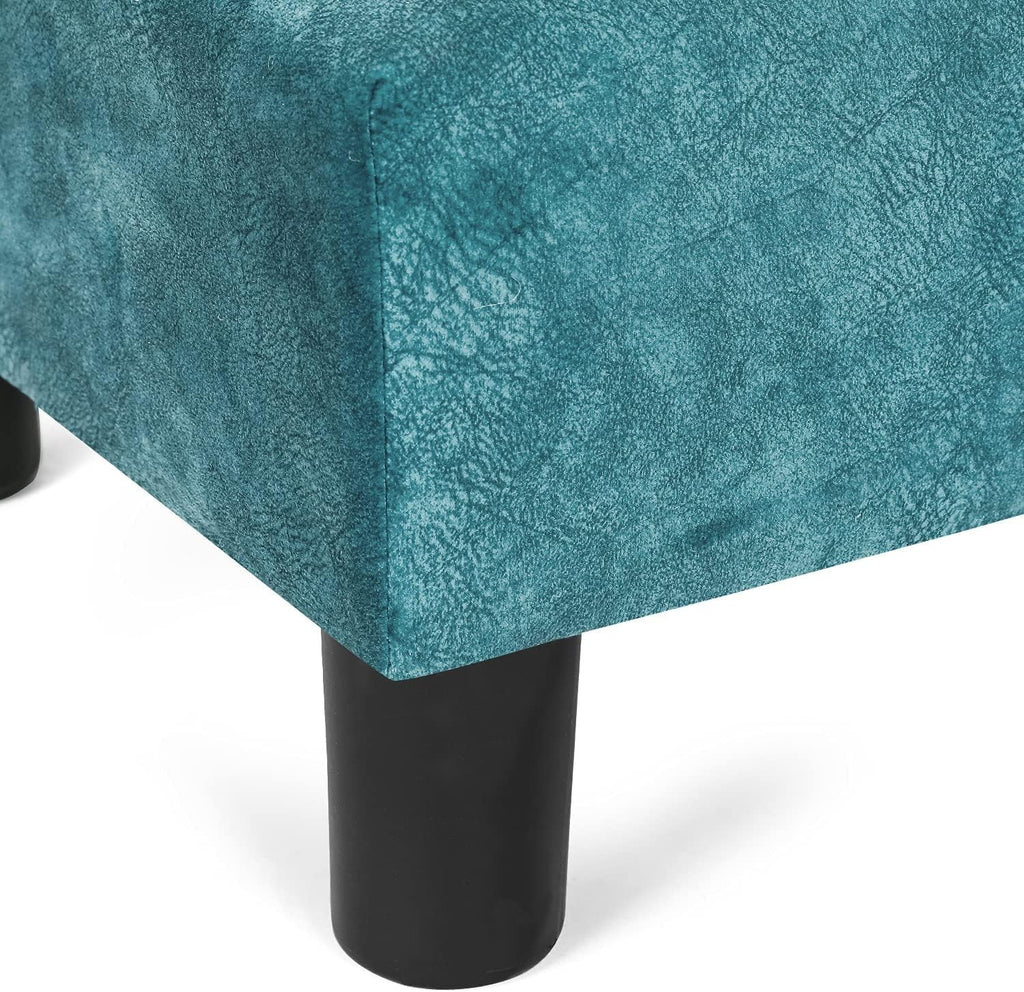 Blue Square Ottoman Footstool R789387