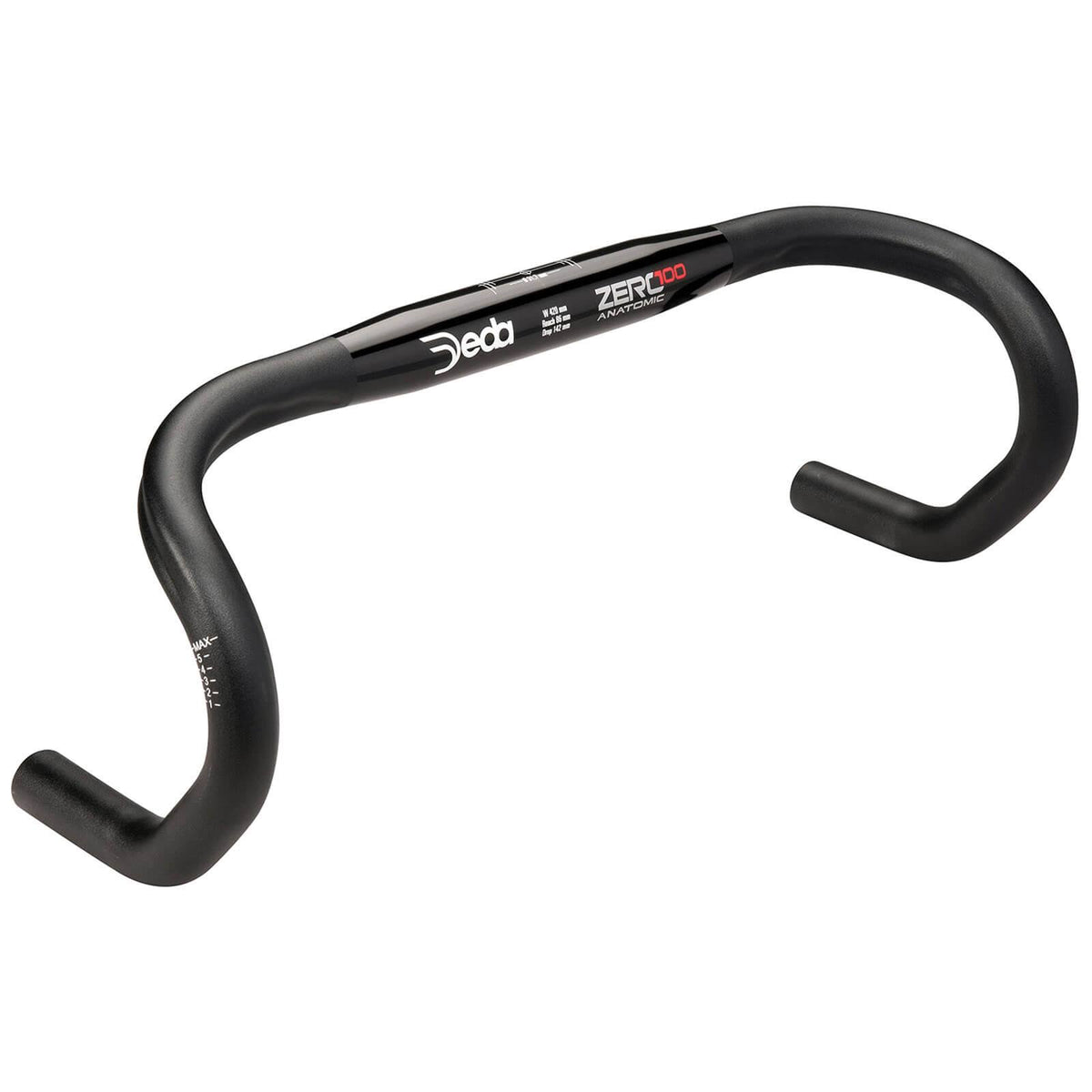 Black 46cm Anatomic Handlebar D705
