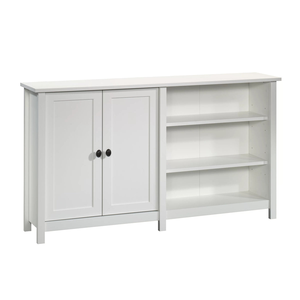Soft White Storage Console TV Stand C890
