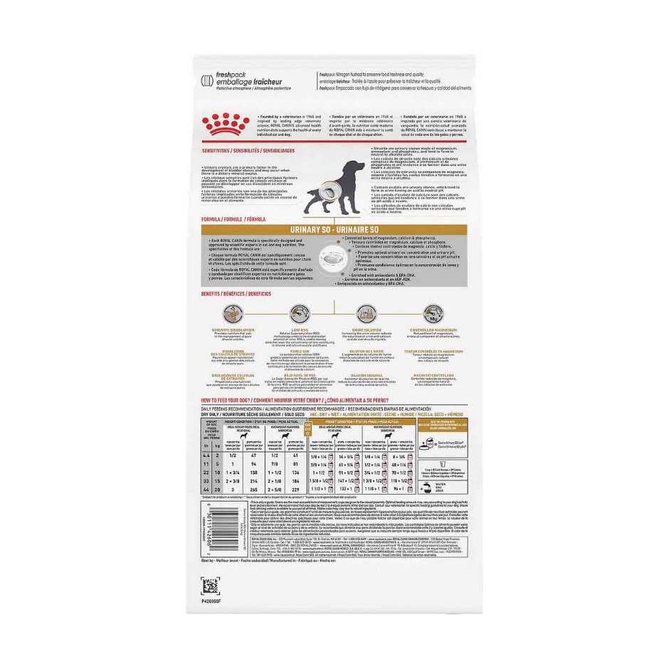 Veterinary Diet Urinary SO Dry Dog Food P1440