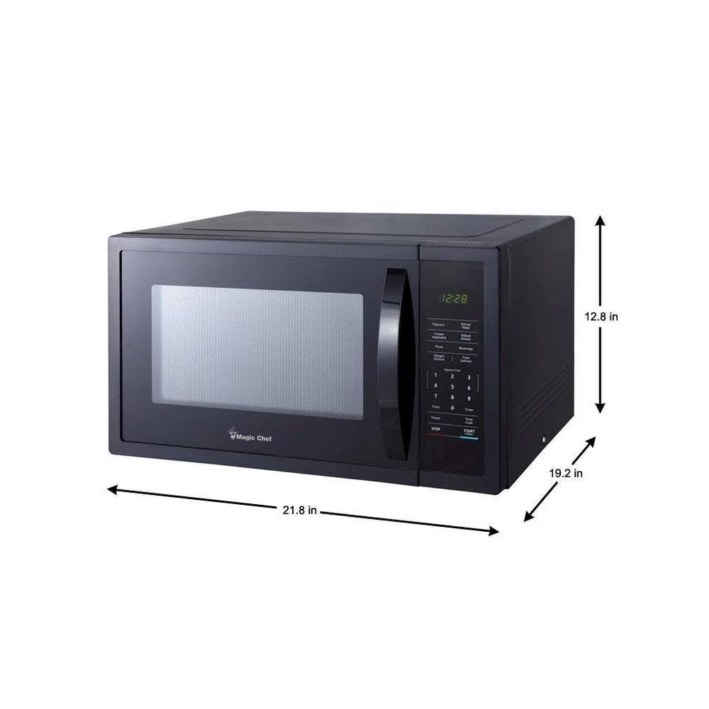 1.6 Cu. ft. Countertop Microwave in Black with Gray Cavity W63227