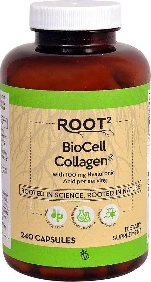 Collagen with Hyaluronic Acid 240 Capsules X9388