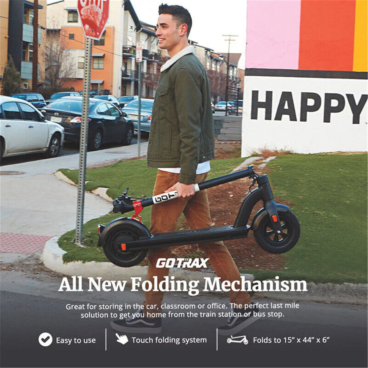 10inch Tires 20MPH Folding Electric Scooter D41930