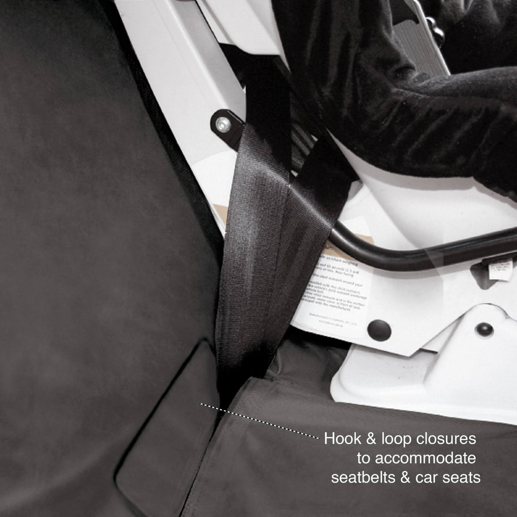 Grey Waterproof Car Bench Seat Cover P7259