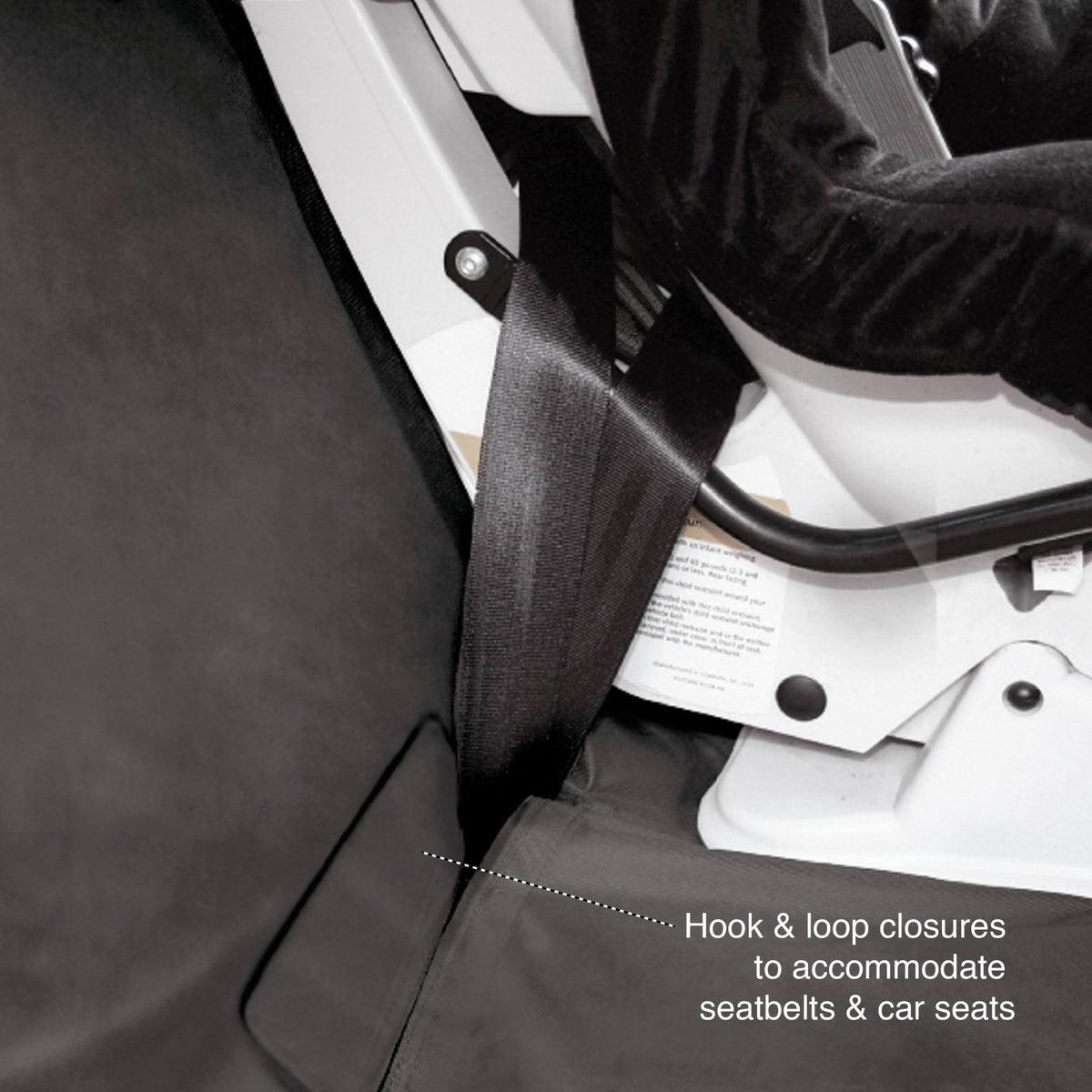 Grey Waterproof Car Bench Seat Cover P7259