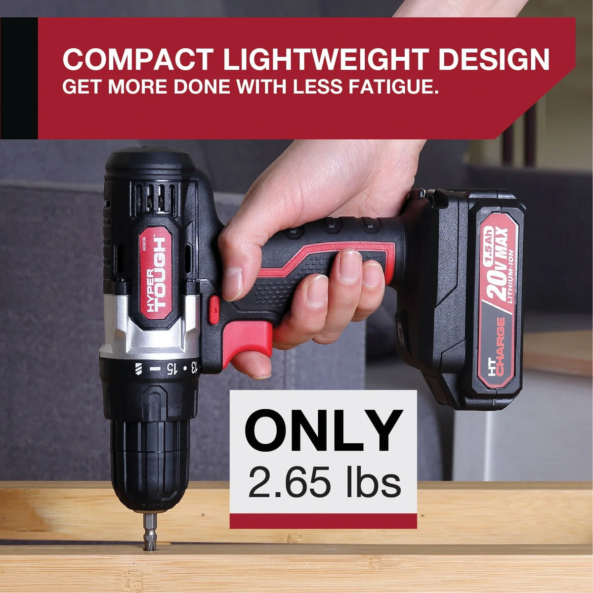 3/8 inch Cordless Drill and 70-Piece Home Tool Set K3955