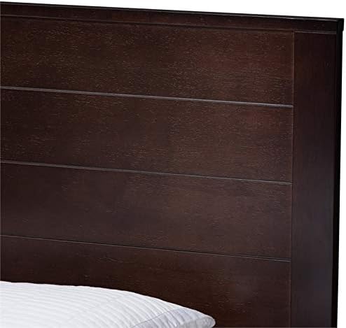 Twin Platform Bed in Espresso H2302