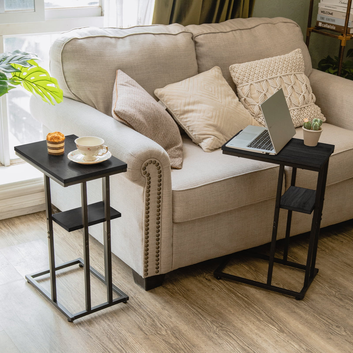 C Shaped End Table X3787
