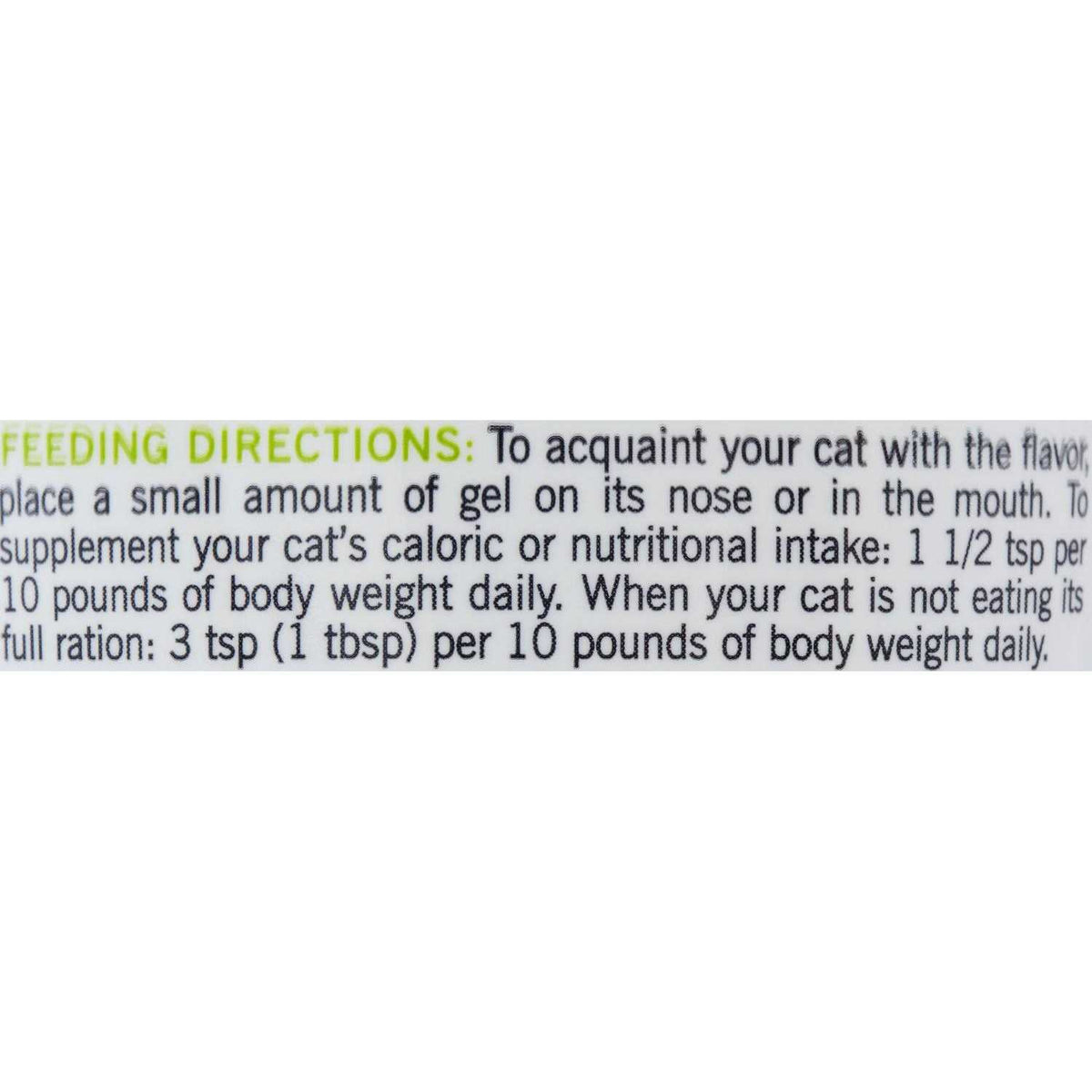 High Calorie Nutritional Gel T27772