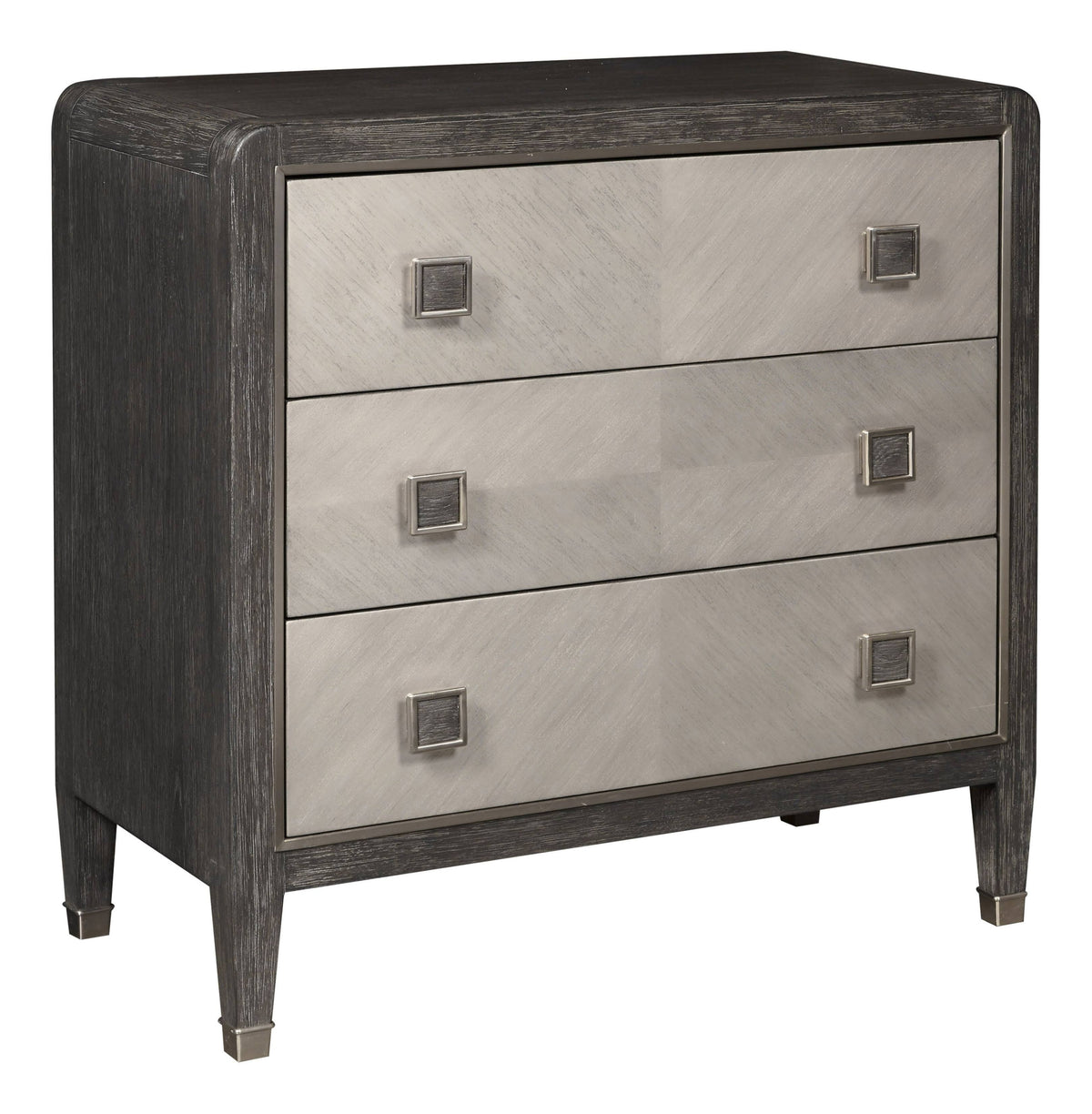 Oak Brown Three Drawer Accent Chest K7489