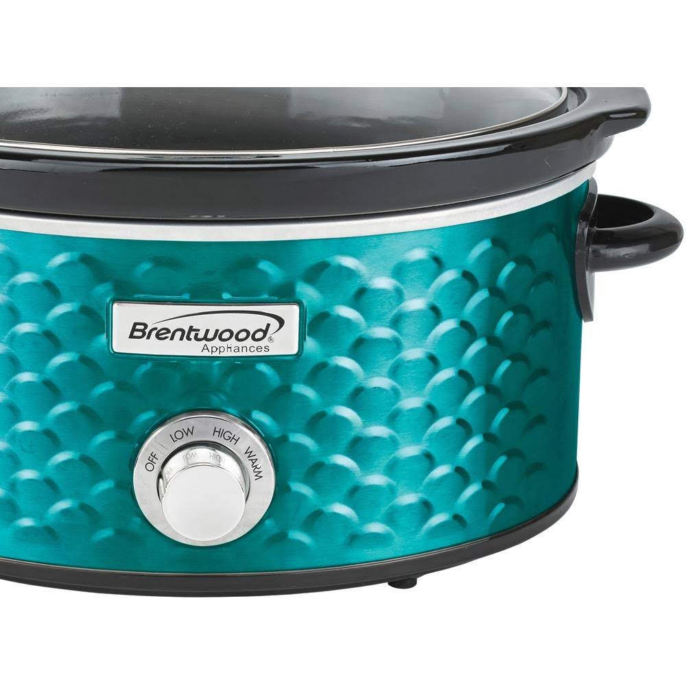 Blue 4.5 Qt Slow Cooker E2074