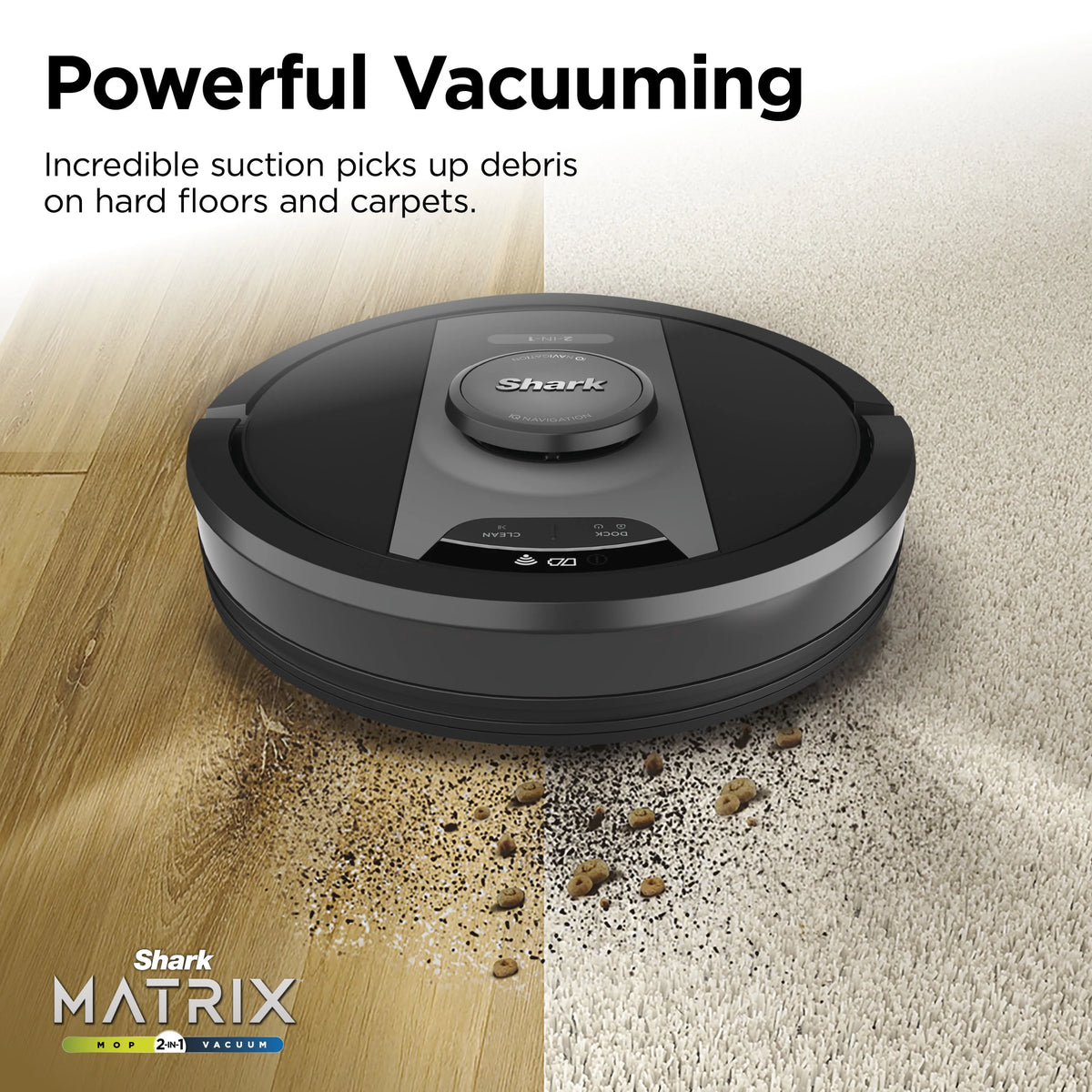 2-in-1 Robot Vacuum & Mop P393