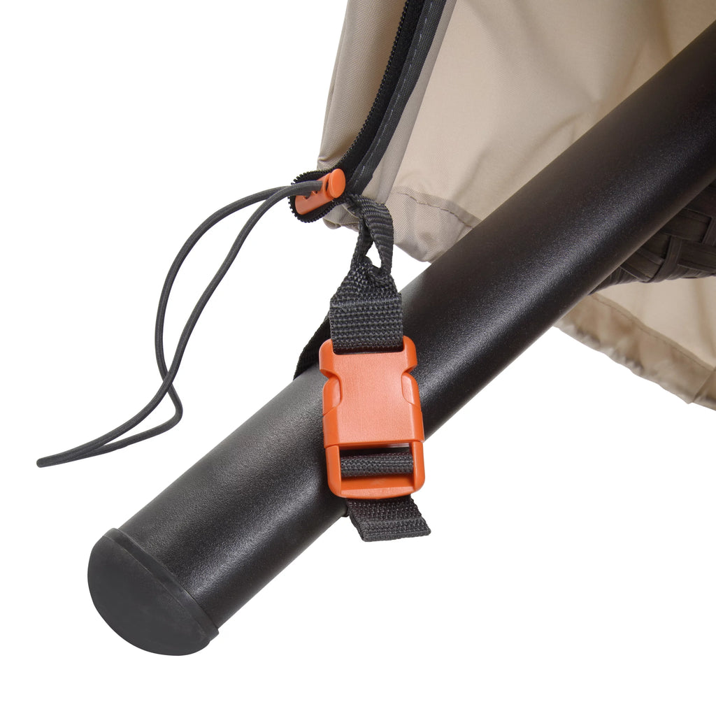 Gray Patio Swing Cover W341