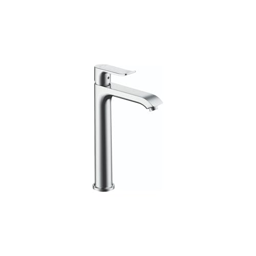 Brushed Nickel 1-Hole Bathroom Sink Faucet X606458