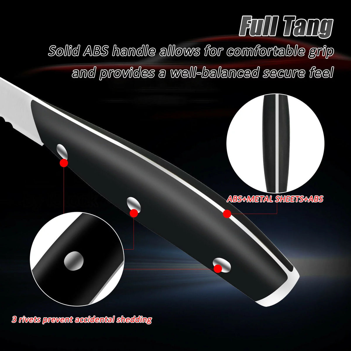 Stainless Steel Steak Knives V692