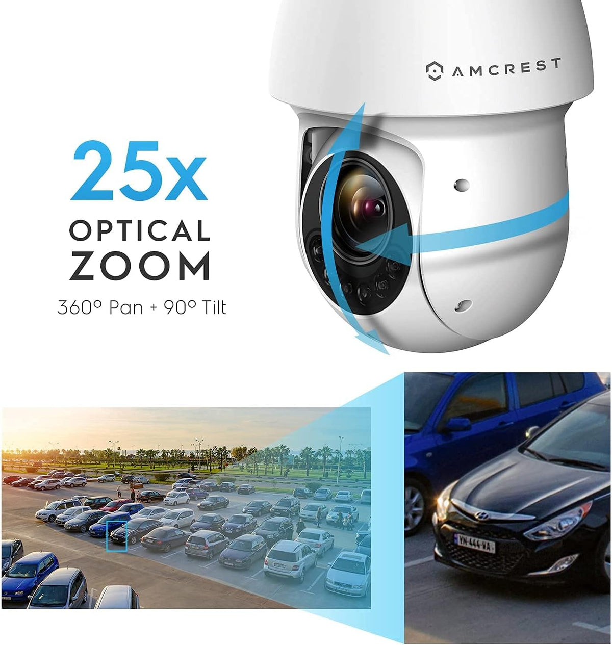 2MP Outdoor PTZ POE IP Camera Security Speed Dome E2771