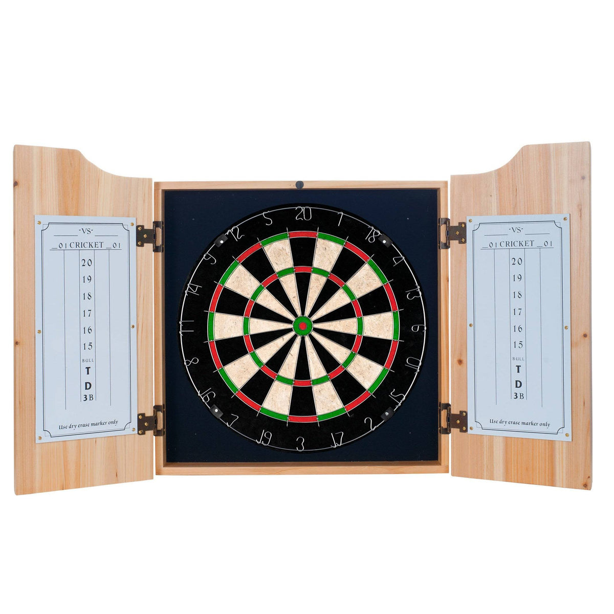 Dart Cabinet Set with Darts and Board C650269