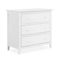 White 3 Drawer Chest L314