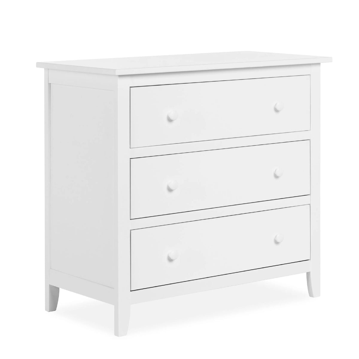 White 3 Drawer Chest L314