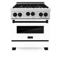 30 in. 4.0 cu. ft. Gas Range with White Matte Door T25639