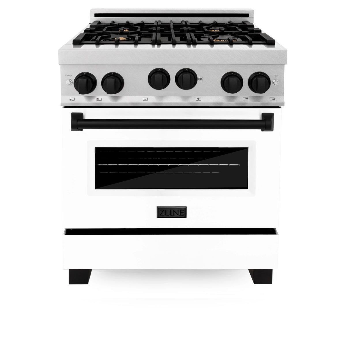 30 in. 4.0 cu. ft. Gas Range with White Matte Door T25639