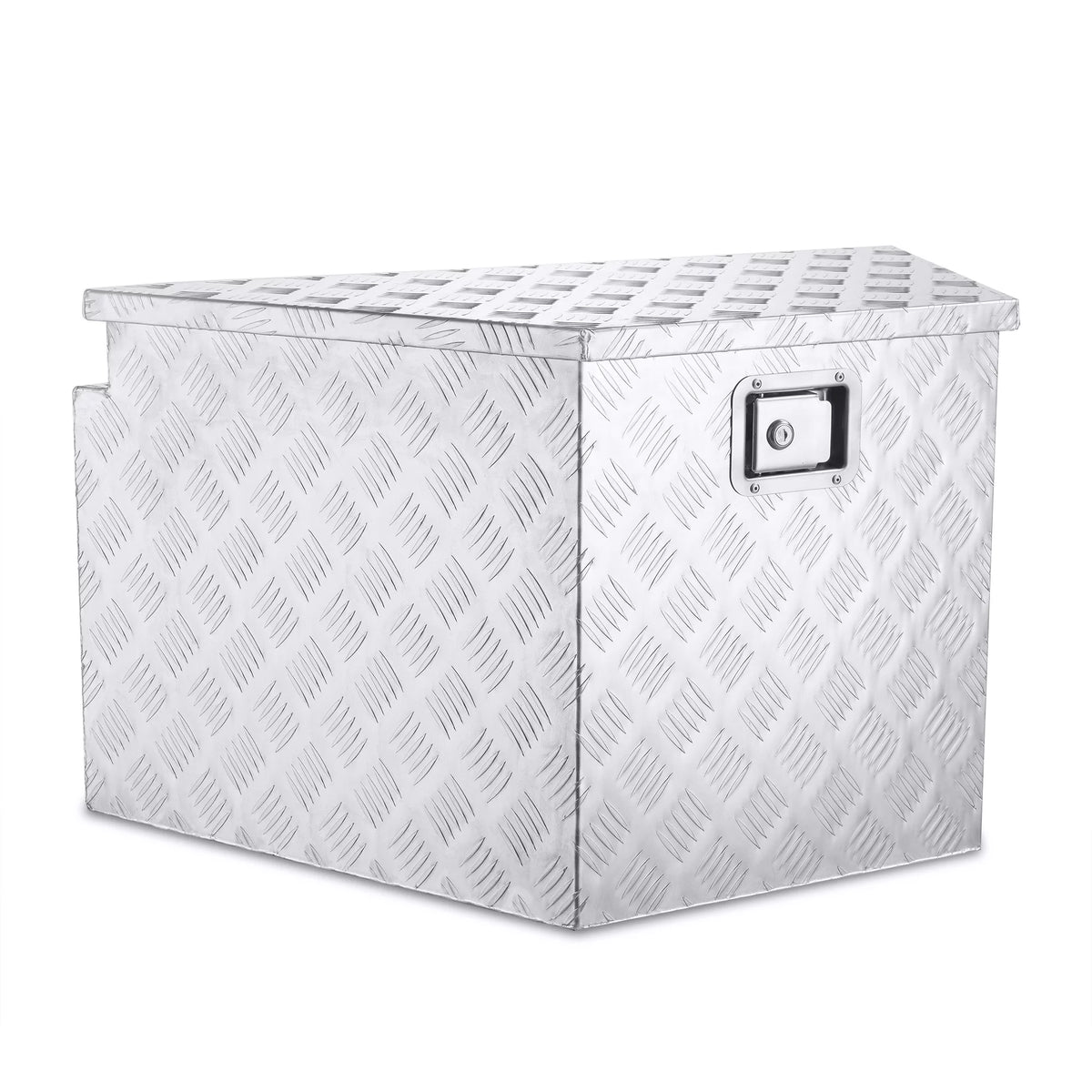 Aluminum Tongue Storage Tool Box D9623