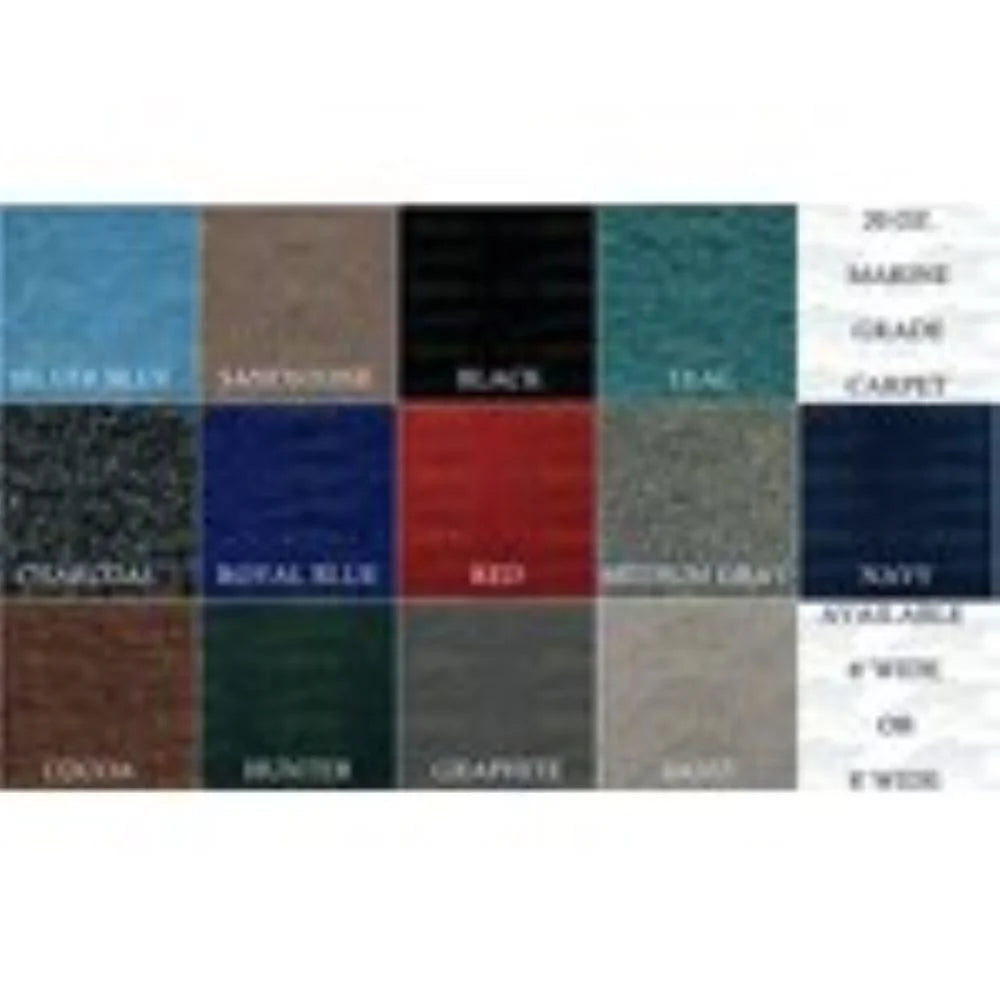 20 oz Royal Blue Boat Carpet 8' Wide x 25' Long K761