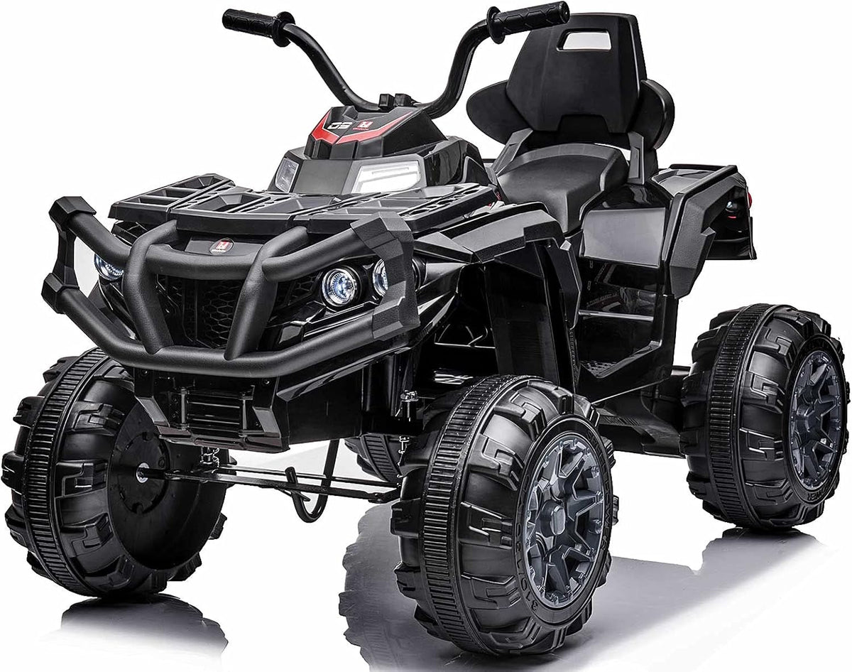 Kids Electric 4 Wheeler ATV, 12V Battery Powered, Black M810