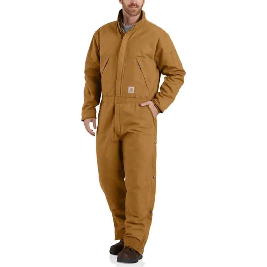 Brown Insulated Duck Coverall A6412