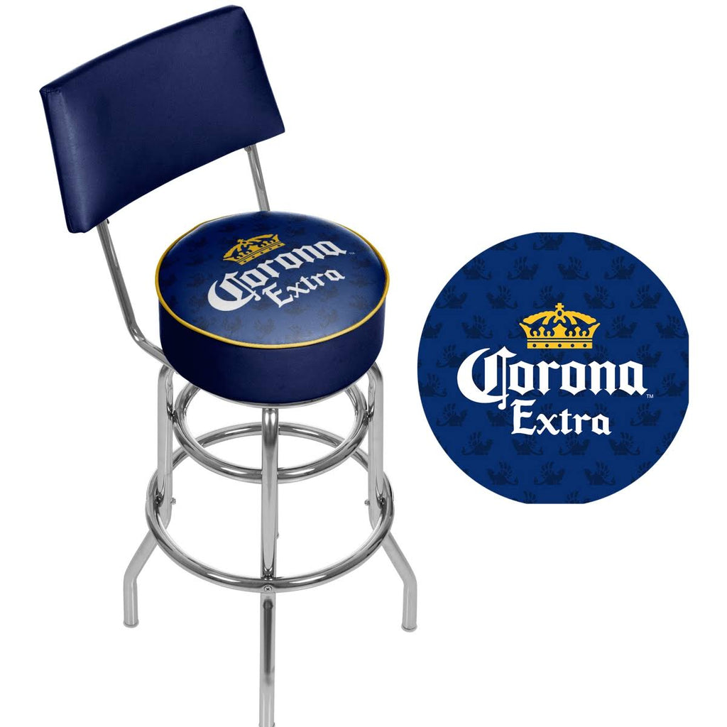 Griffin Swivel Bar Stool with Back R3463
