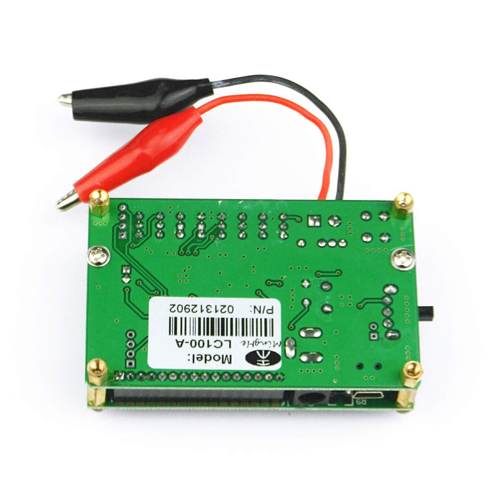 High Precision L/C Meter Digital Capacitor Tester with USB Data Cable Pack of 2 N725