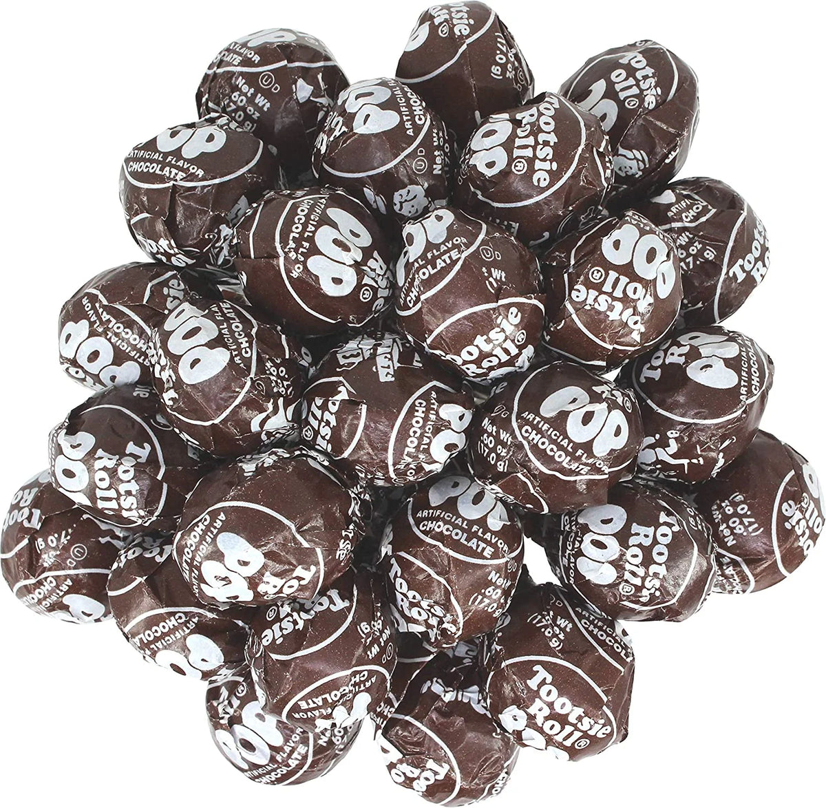 Chocolate Flavor Tootsie Pops, 50 Pieces P203
