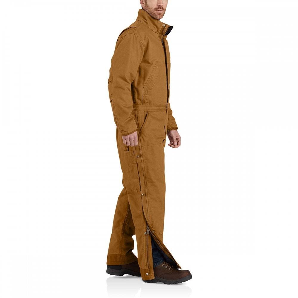 Brown Insulated Duck Coverall A6412