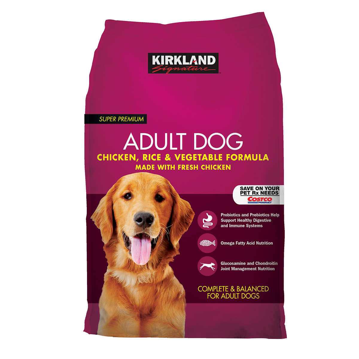 Adult Formula Chicken Rice and Vegetable Dog Food A5061