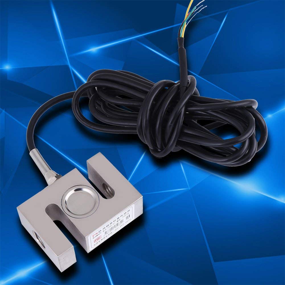 Metal Load Cell Scale Weighting Sensor 1000kg/2204lb, Weighing Controller Weight Indicator Pack of 2 V478