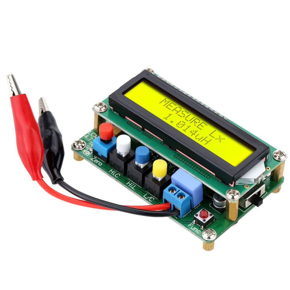 High Precision L/C Meter Digital Capacitor Tester with USB Data Cable Pack of 2 N725