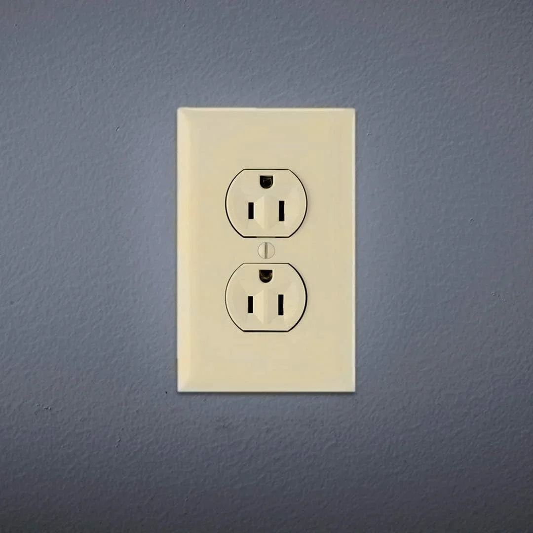 15-Amp 125-volt Construction Grade Duplex Receptacle, Ivory P57645