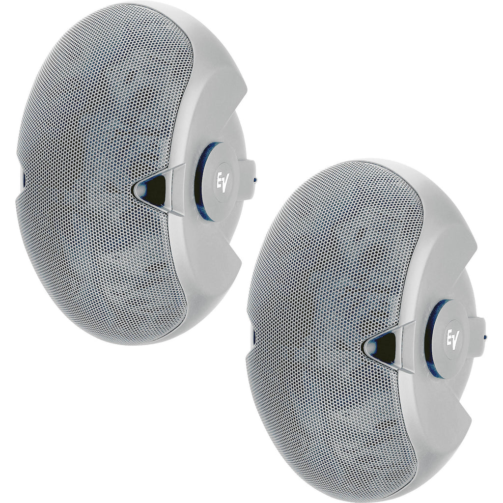 White 2-way Speaker Pair D523