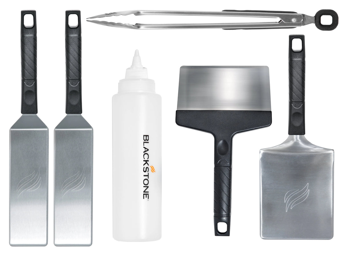 Stainless Steel 6-Piece Spatula Griddle Set F4428