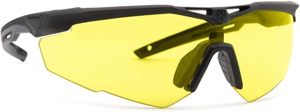 Large Yellow Anti-Fog Tactical Ballistic Eye Protection Glasses E487