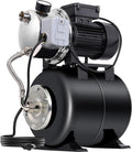 1.6HP Stainless Steel Shallow Well Pump with Pressure Tank Y926