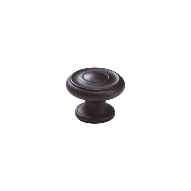 1-1/2 inch Mushroom Cabinet Knob Distressed Bronze E281