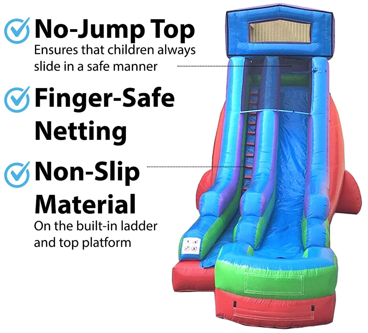 Inflatable Water Slide with Blower A68162