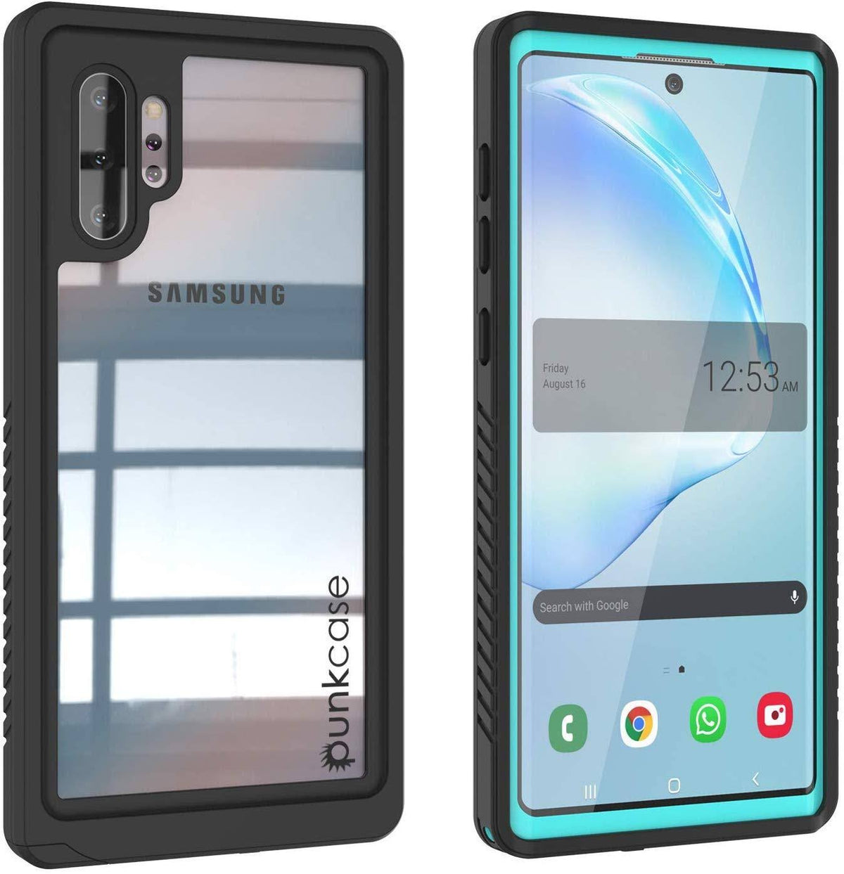 Teal Armor Case with Built in Screen Protector Z6556