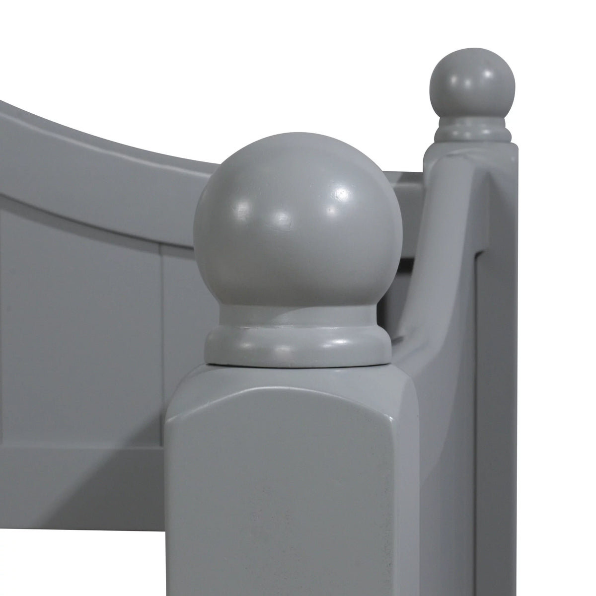 Gray Wood Daybed with Trundle U421