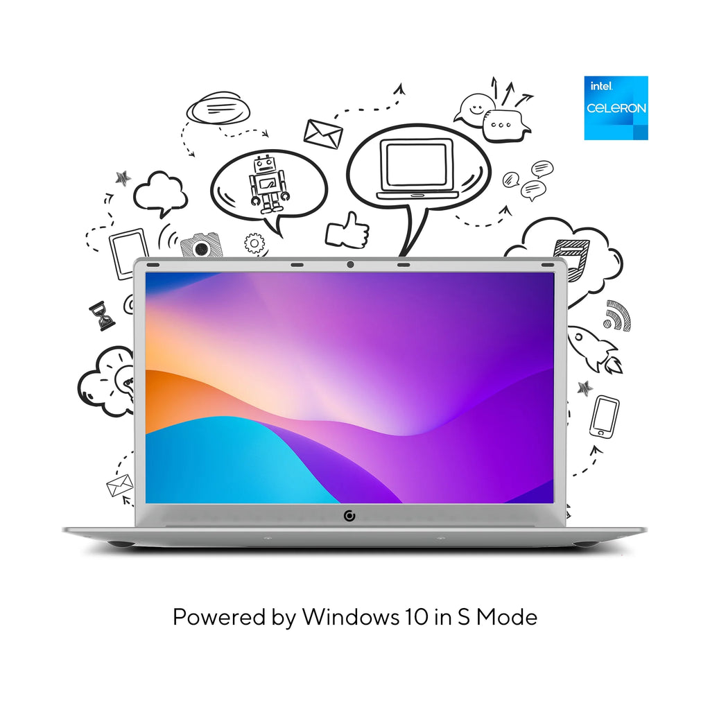 15.6" Notebook Intel Celeron 3GB RAM 64GB Silver Y341912