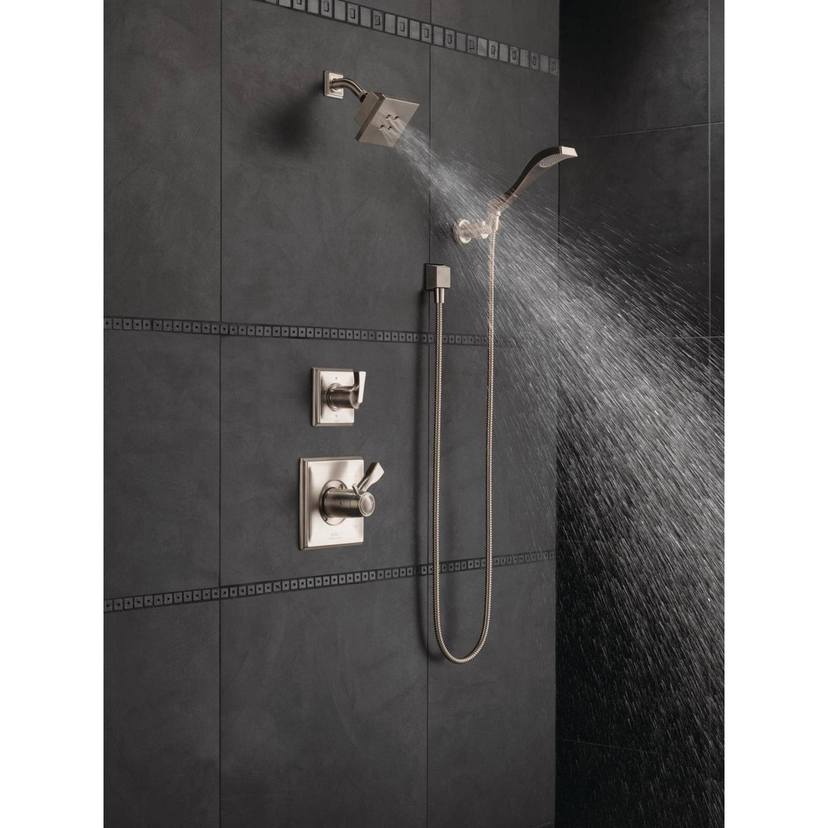 Stainless 2-Port Diverter Trim X305