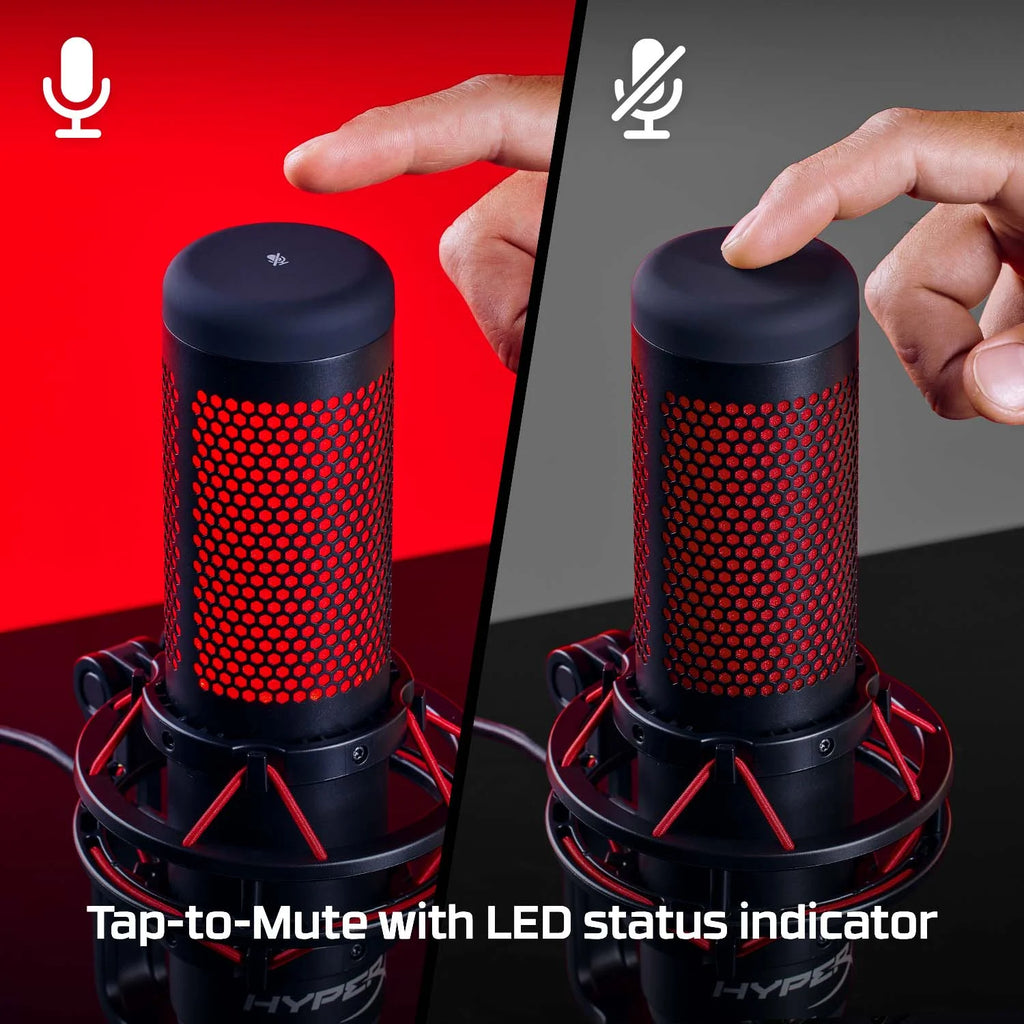 USB Condenser Gaming Microphone with Shock Mount and Pop Filter Q775853